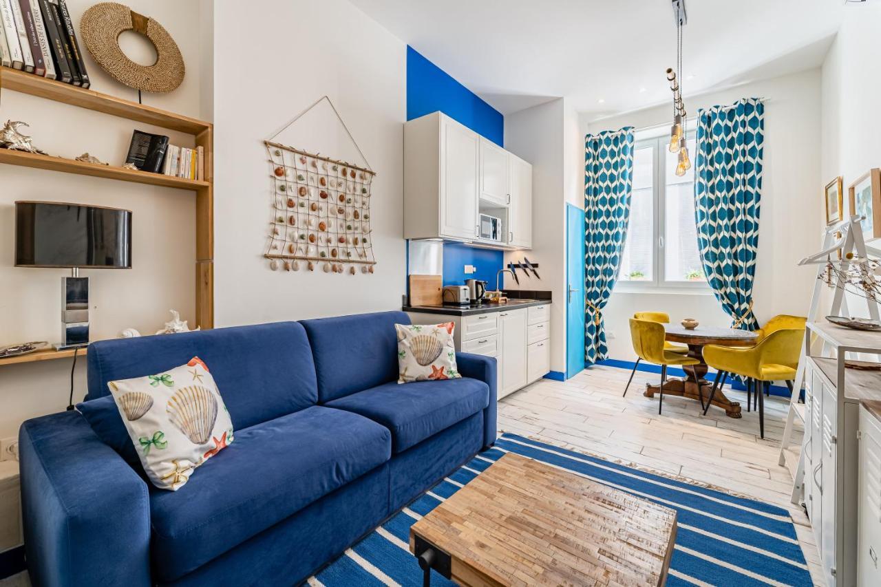 Studio Shell 26m2, 120m Vieux-port, Clim, Wifi, Acces Autonome Avec Code Apartamento Marselha